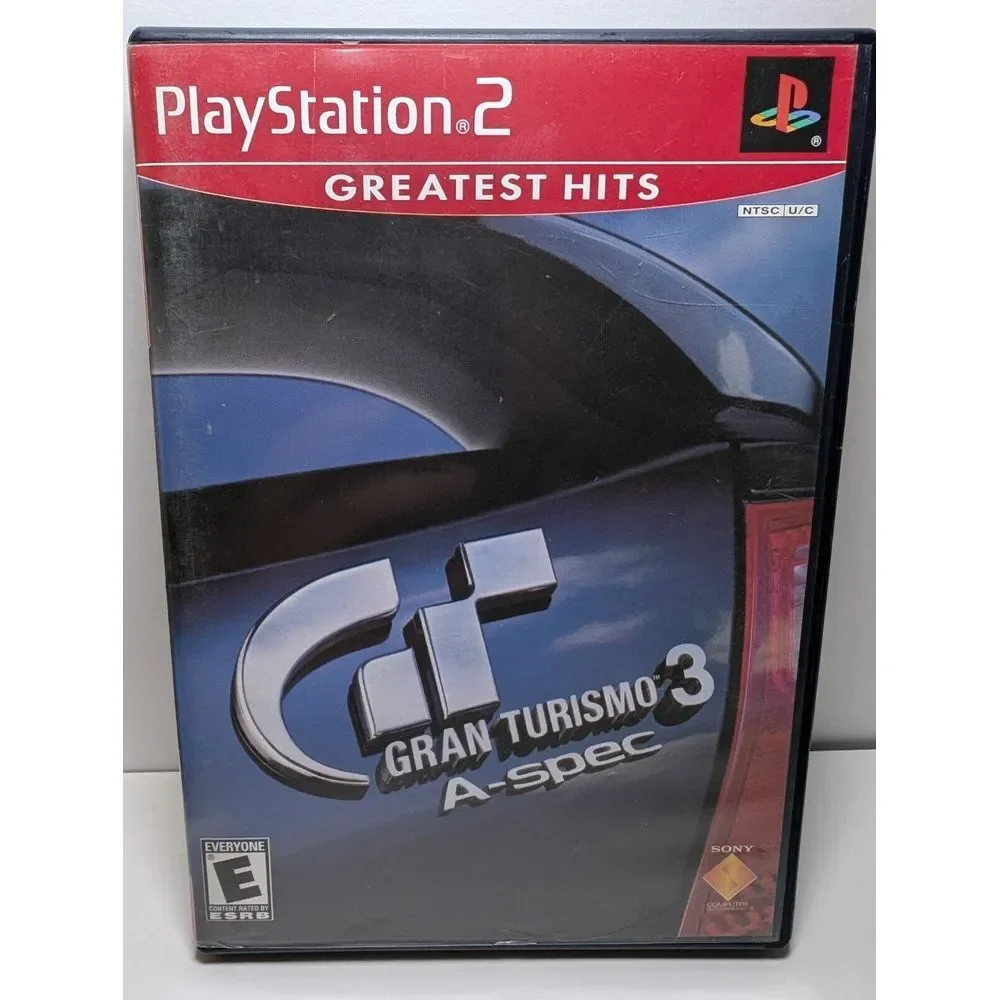 Gran‎ Turismo 3 A-spec (PlayStation 2 PS2)  - CIB w/ Manual & Registration Card
